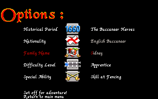 Pirates! Gold screenshot 4 for Amiga CD32
